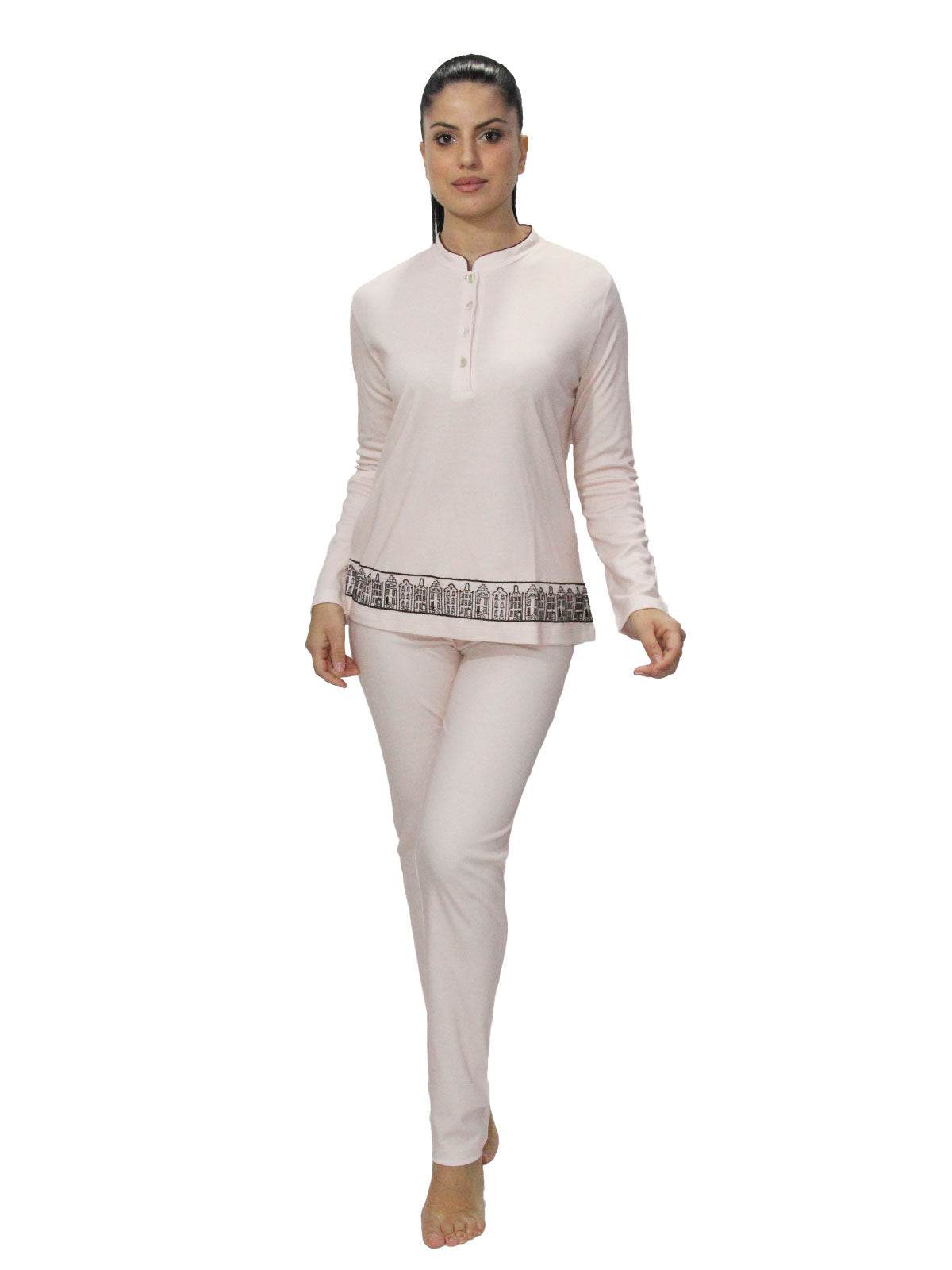 Pigiama Pistagna Donna I2505 Fida - evabiancheria